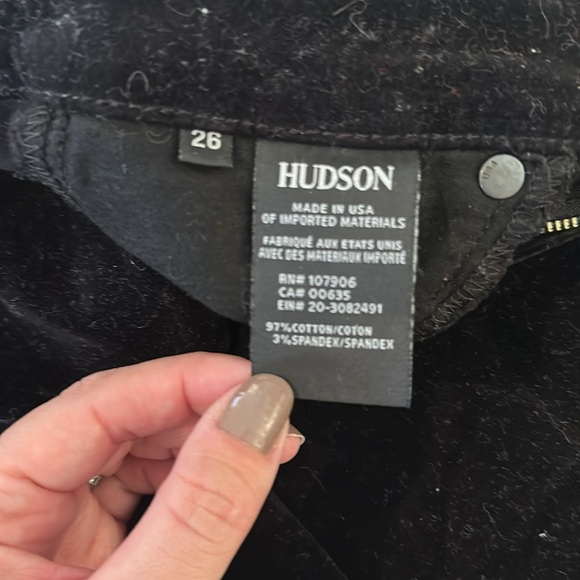 HUDSON JEANS velvet pants - Picture 4 of 4